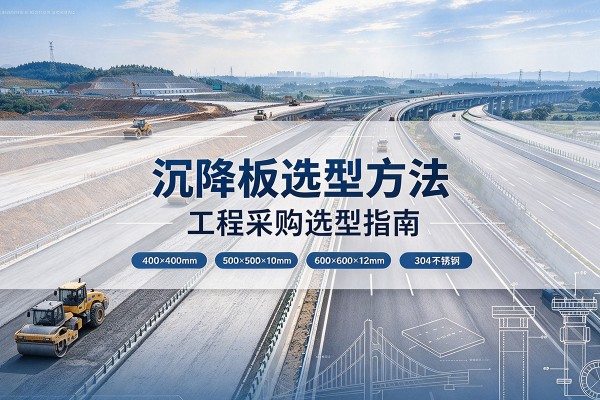 碾子山沉降板选择方法