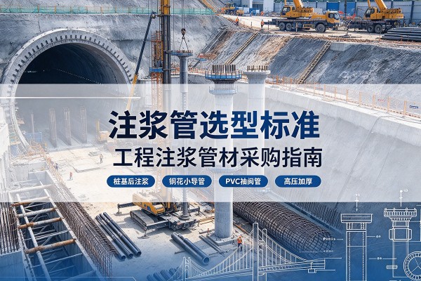 碾子山注浆管选型标准