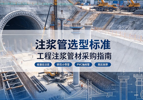 碾子山注浆管选型标准